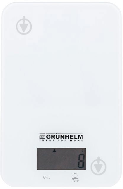 Весы кухонные Grunhelm KES-1RW - фото 1