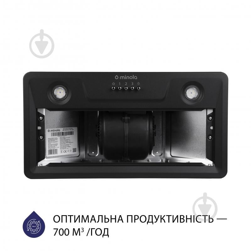 Вытяжка Minola HBI 5202 BL 700 LED полновстраиваемая - фото 3