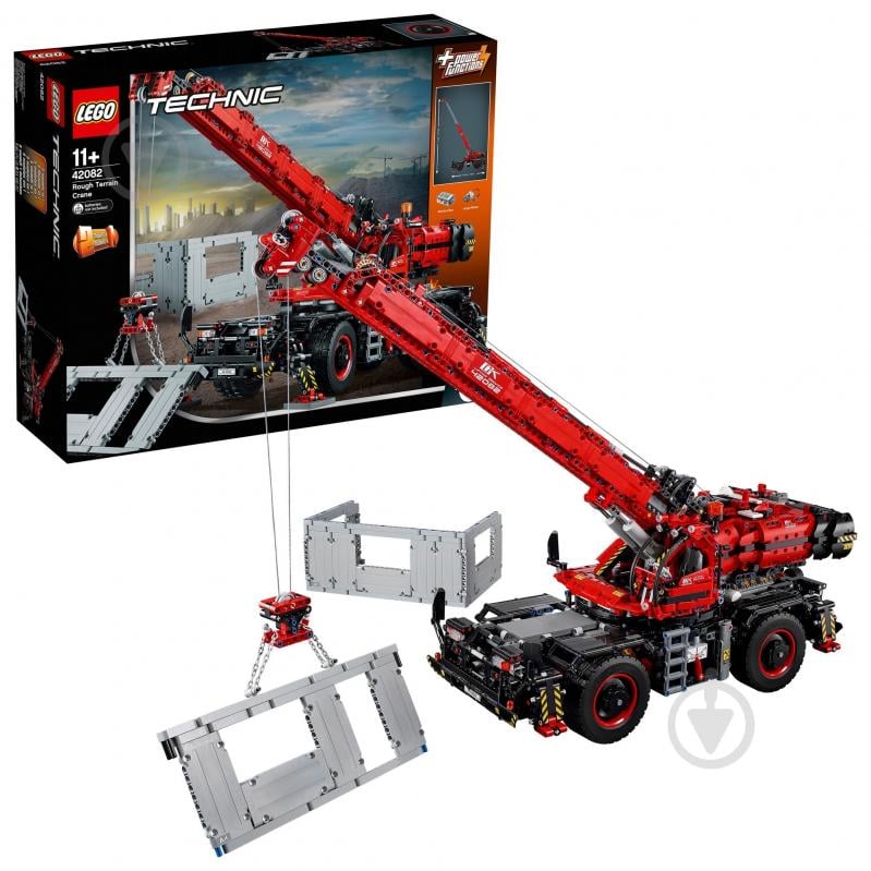 Конструктор LEGO Technic Кран для бездоріжжя 42082 - фото 7