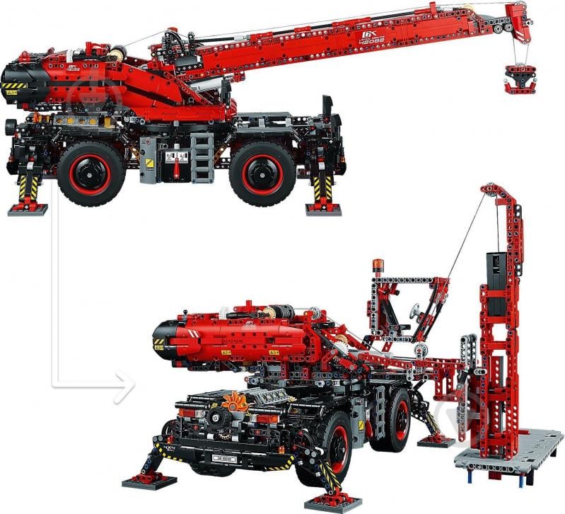 Конструктор LEGO Technic Кран для бездоріжжя 42082 - фото 5