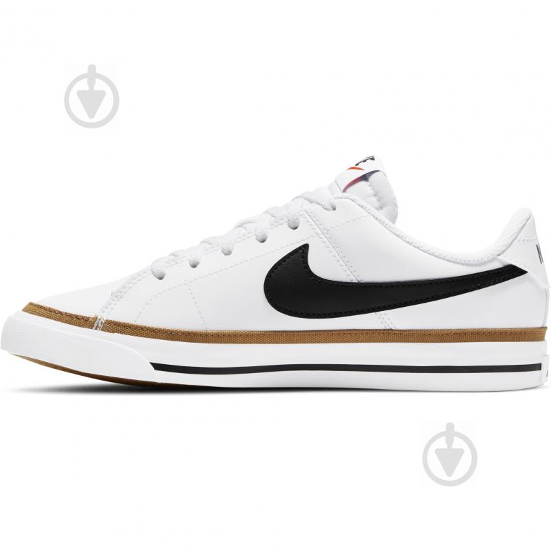 Кроссовки детские демисезонные Nike Court Legacy DA5380-102 р.36 белые - фото 6