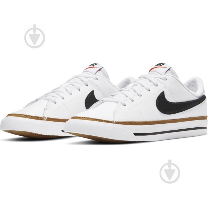 Кросівки дитячі демісезонні Nike Court Legacy DA5380-102 р.38 білі - фото 1