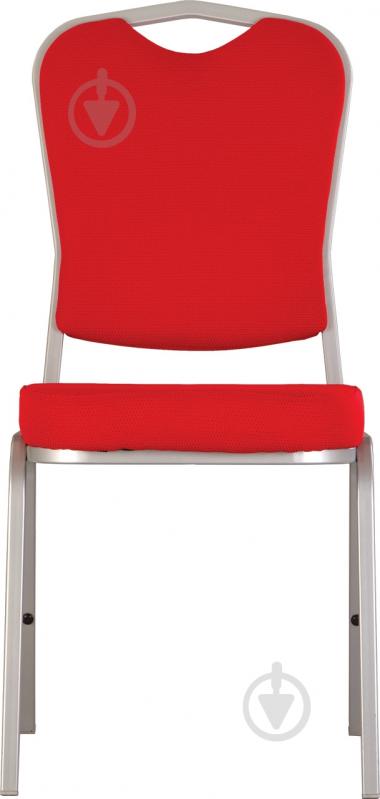 Стул обеденный Nowy Styl BC-11 ALU (BOX-2) LS-76 красный / алюминий - фото 3