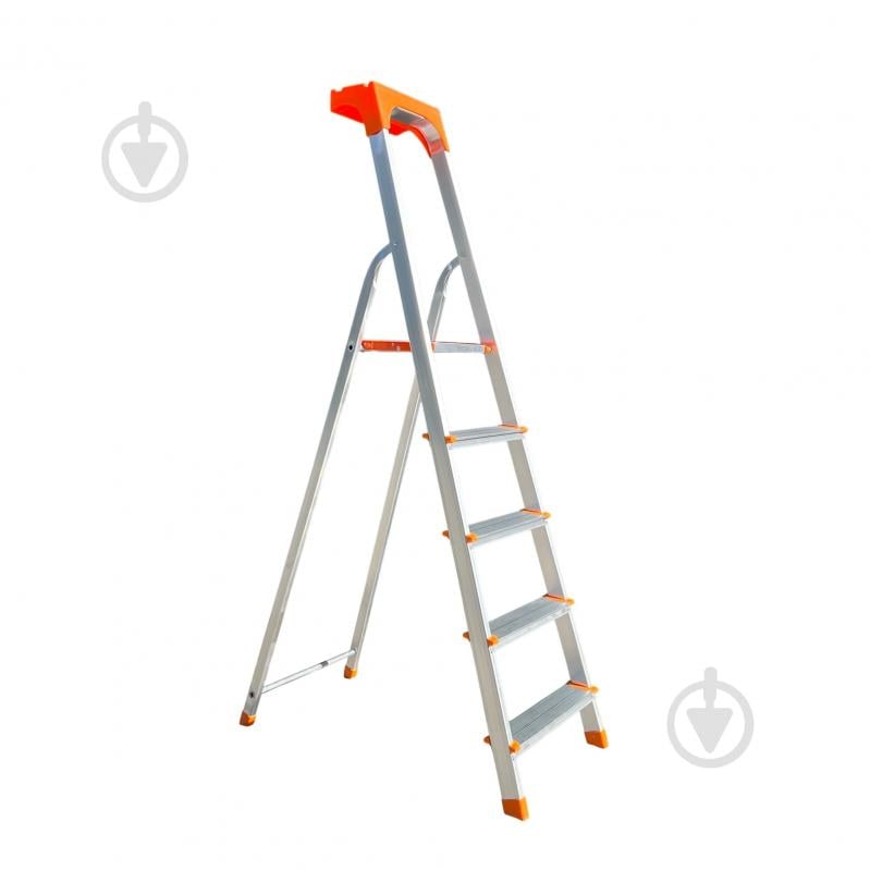 Лестница-стремянка 5 ступеней - фото 1