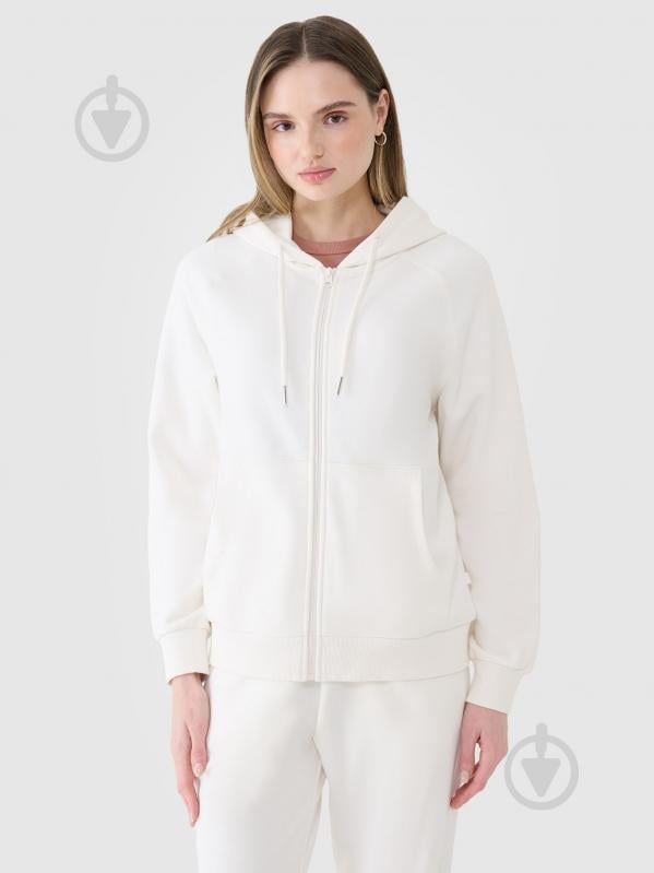 Джемпер 4F SWEATSHIRT F1541 4FWSS25TSWSF1541-11S р.M молочный - фото 1 Джемпер 4F SWEATSHIRT F1541 4FWSS25TSWSF1541-11S р.M молочный - фото 1