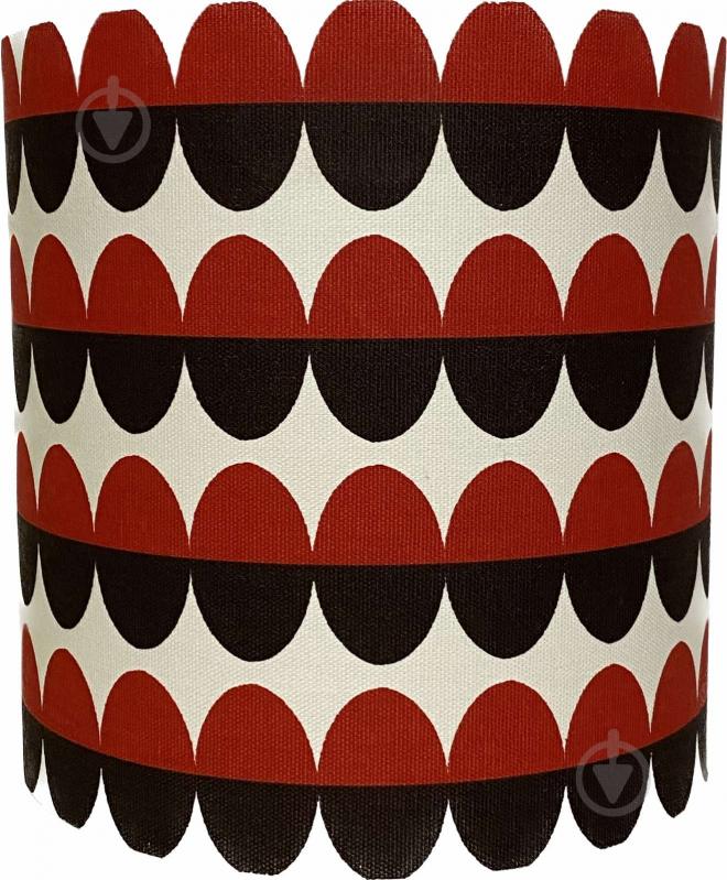 Бра Геотон LUNE-1RB 1x40 Вт E14 червоний/чорний 49107 - фото 1 Бра Геотон LUNE-1RB 1x40 Вт E14 червоний/чорний 49107 - фото 1