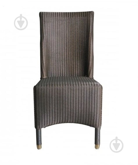 Стул Cruzo Париж плетеный из лума 95x59x45 см серо-зеленый - фото 2 Стул Cruzo Париж плетеный из лума 95x59x45 см серо-зеленый - фото 2