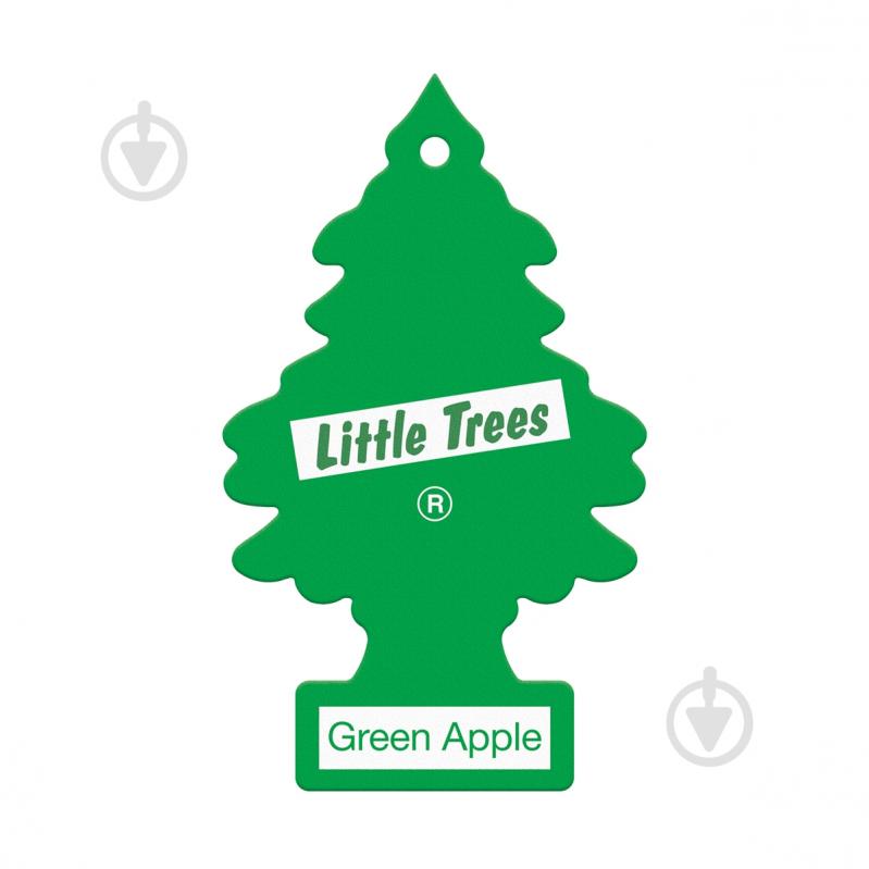 Ароматизатор подвесной Little Trees Зеленое яблоко - фото 2 Ароматизатор подвесной Little Trees Зеленое яблоко - фото 2