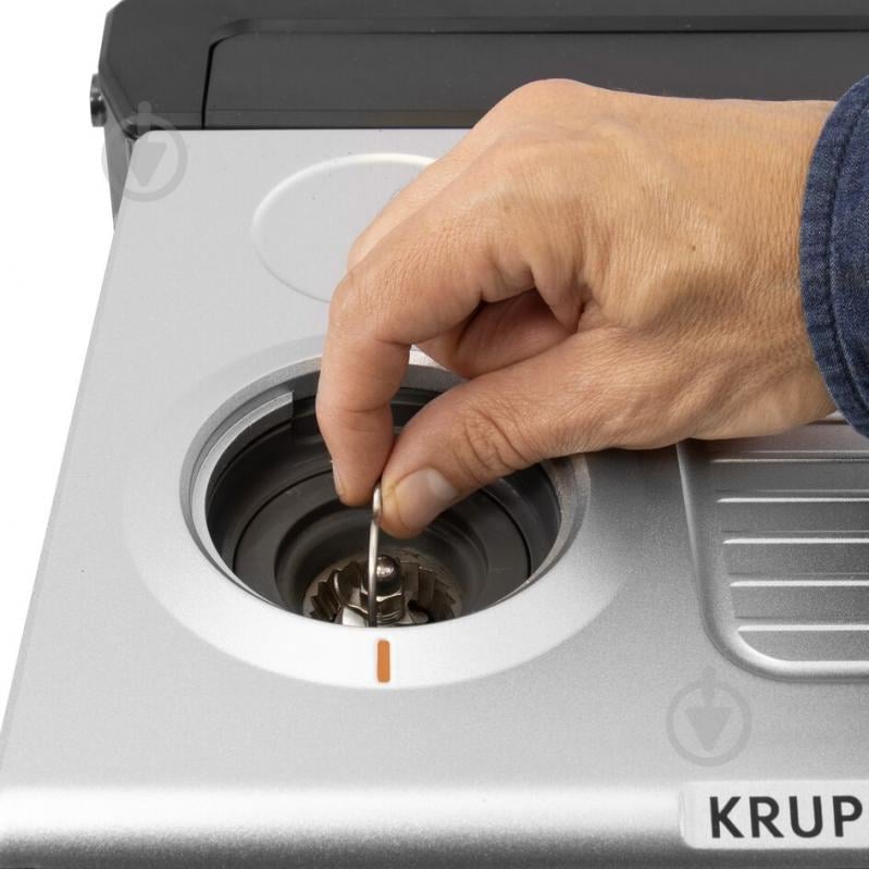ВИТРИНА! Кофеварка рожковая Krups Precision+ XP804T10 - фото 15