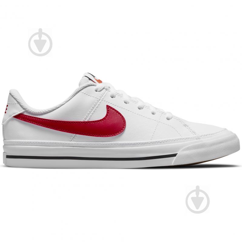 Кроссовки демисезонные Nike Court Legacy DA5380-105 р.36 красно-белые - фото 3