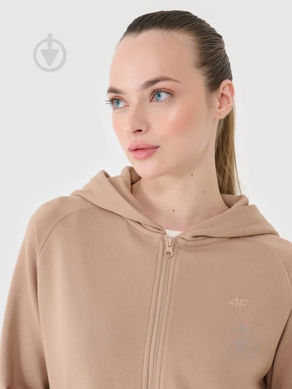 Джемпер 4F SWEATSHIRT F1620 4FWSS25TSWSF1620-83S р.M бежевий - фото 3