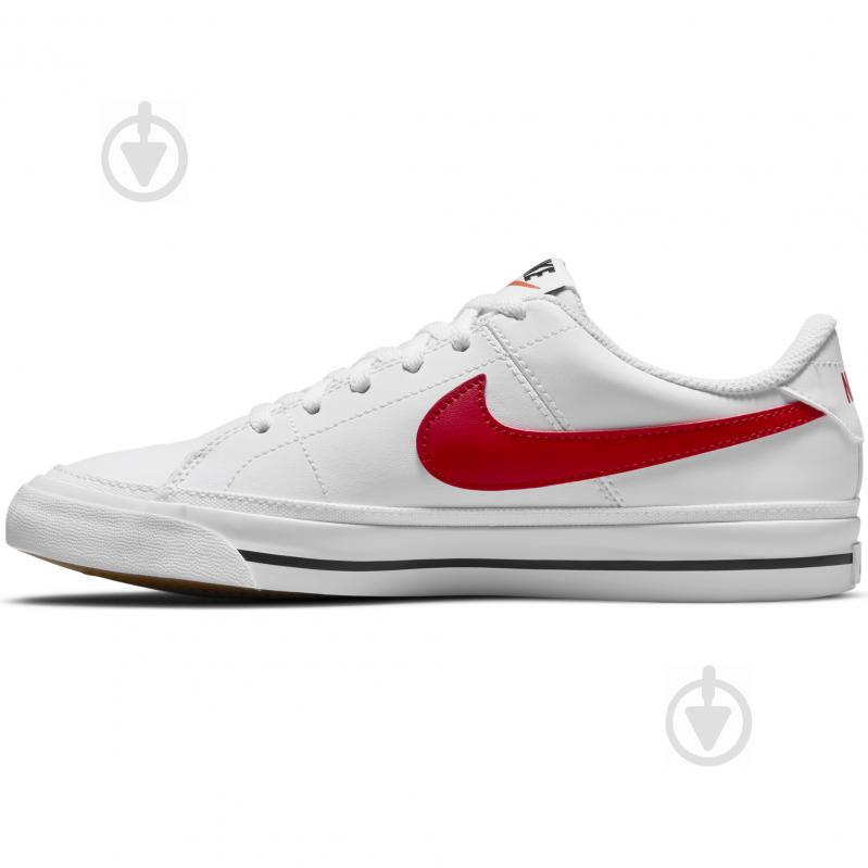 Кроссовки демисезонные Nike Court Legacy DA5380-105 р.39 красно-белые - фото 6