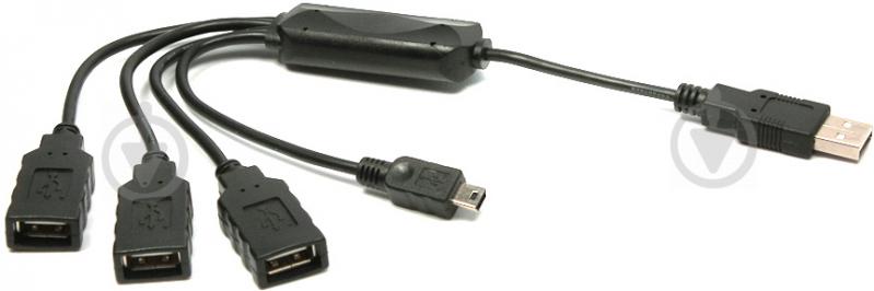 USB-хаб Viewcon 3 порта + 5 pin без БП - фото 1