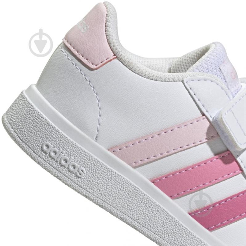 Кросівки дитячі демісезонні Adidas Grand Court IG2556 р.24 - фото 5