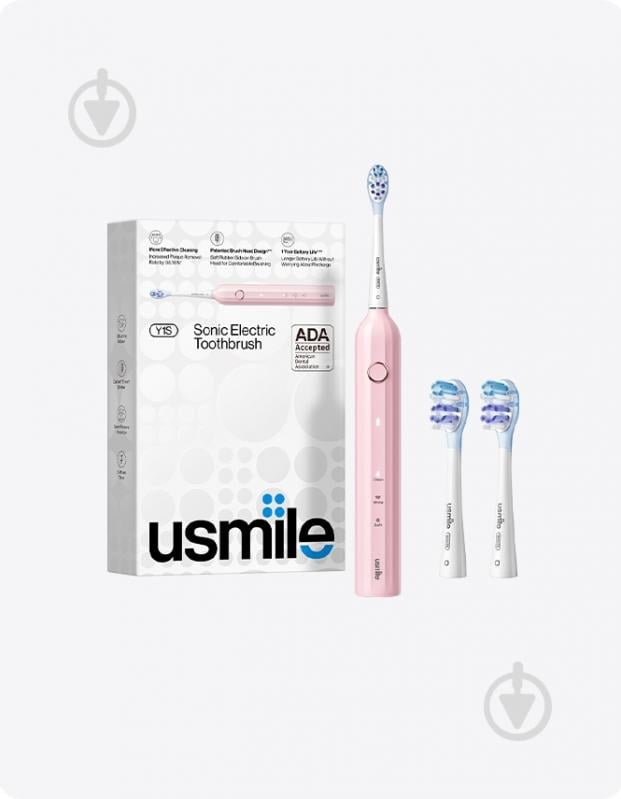 Электрическая зубная щетка Usmile Y1S Pink - фото 2