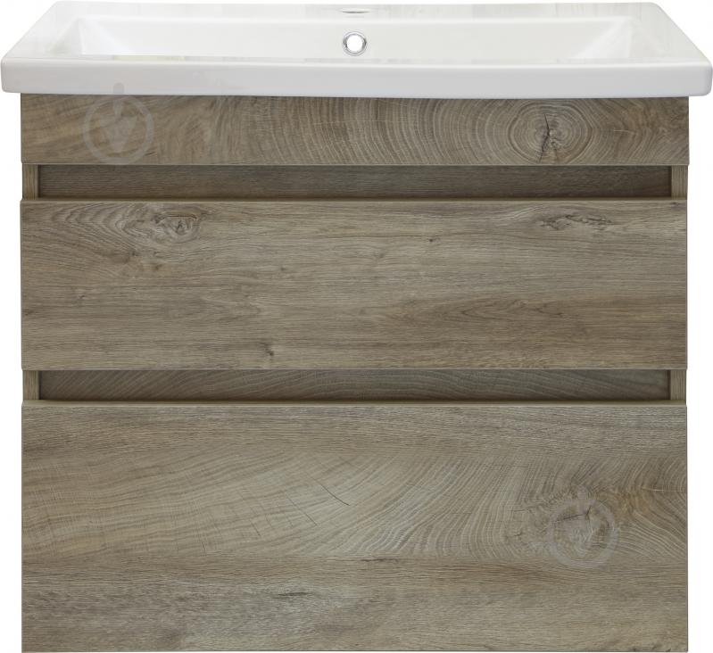 Тумба подвесная ScandiSPA Texture + Como 80 Oak - фото 1