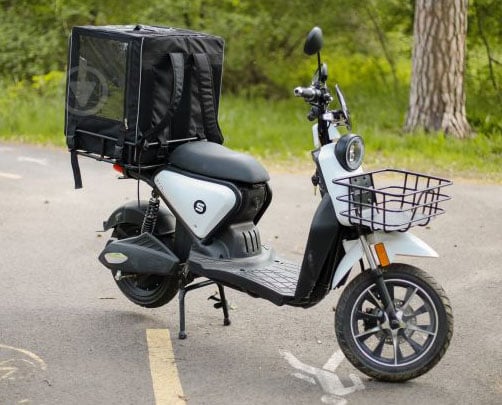 Электроскутер Maxxter Courier black - фото 3