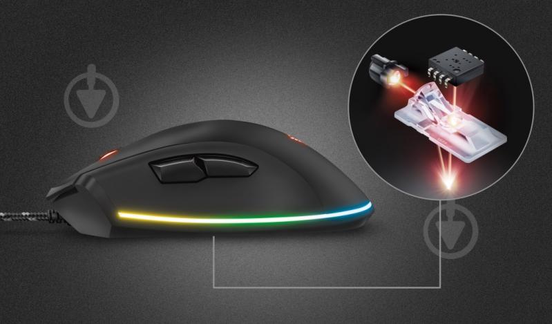 Мышь Trust GXT 900 Qudos RGB (23400) - фото 6