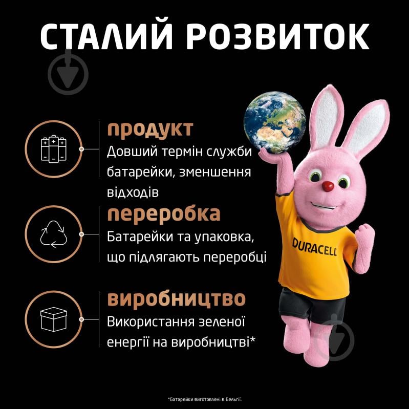 Батарейка Duracell Optimum AAA (мізинчикові) 4 шт. - фото 5