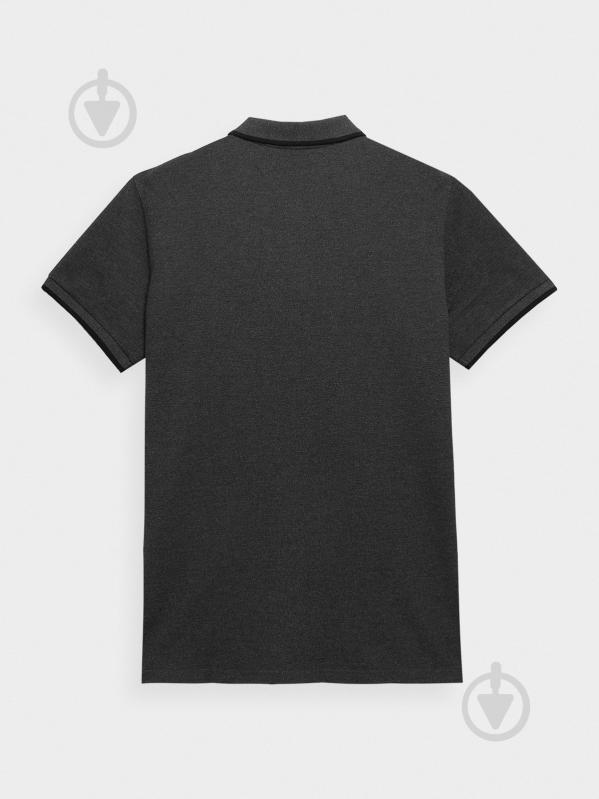 Поло 4F 4FSS23TPTSM040-23M р.S серый - фото 2