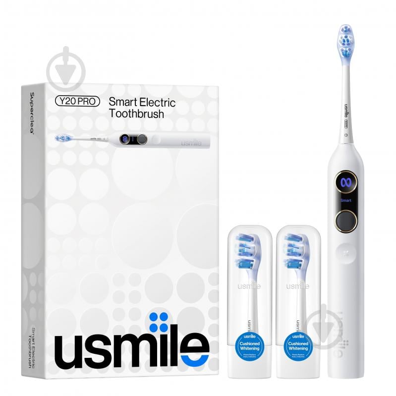 Электрическая зубная щетка Usmile Y20 PRO White - фото 1