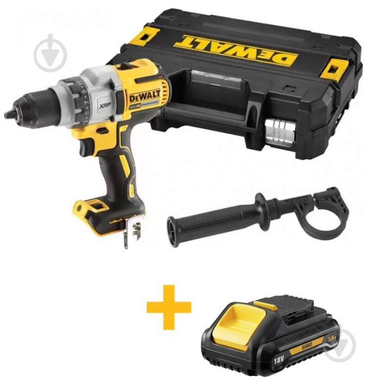 Шуруповерт аккумуляторный DeWalt DCD991NT+DCB187 - фото 1 Шуруповерт аккумуляторный DeWalt DCD991NT+DCB187 - фото 1