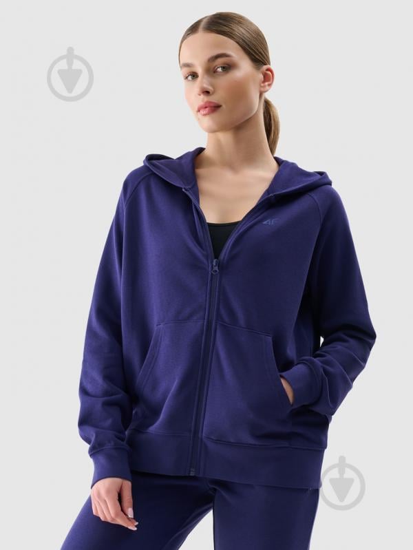 Джемпер 4F SWEATSHIRT F1763 4FWMM00TSWSF1763-31S р.M синій - фото 1 Джемпер 4F SWEATSHIRT F1763 4FWMM00TSWSF1763-31S р.M синій - фото 1