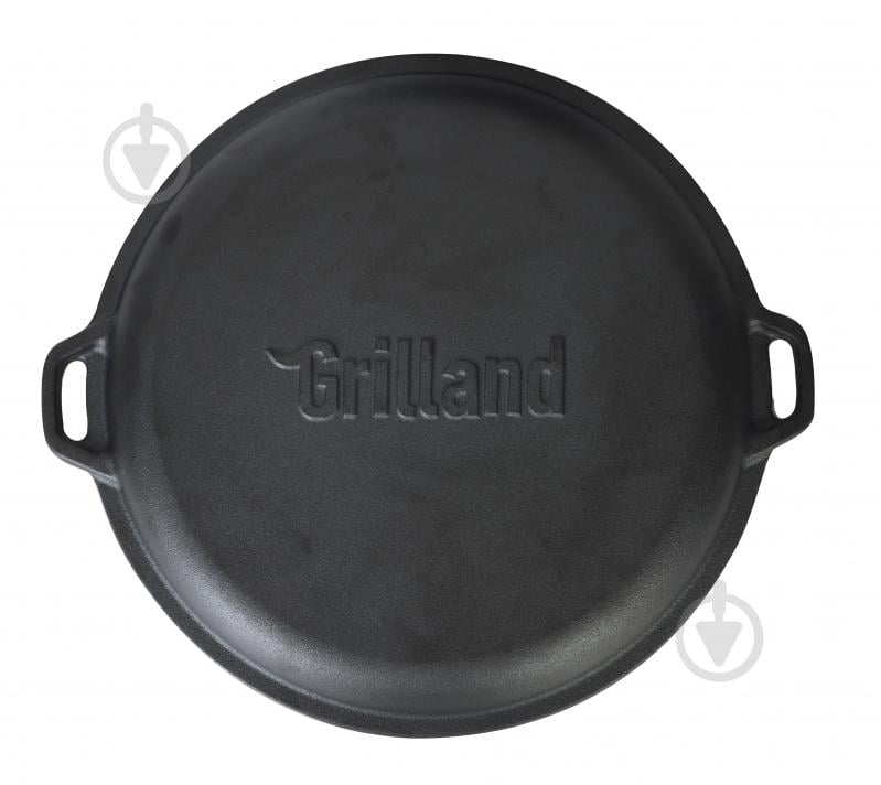 Казан Grilland ø315 мм 135 мм 8 л чавунний з кришкою-сковородою, UHR-250304 - фото 4