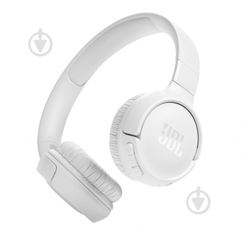 Навушники бездротові JBL Tune 520BT white (JBLT520BTWHTEU) - фото 1