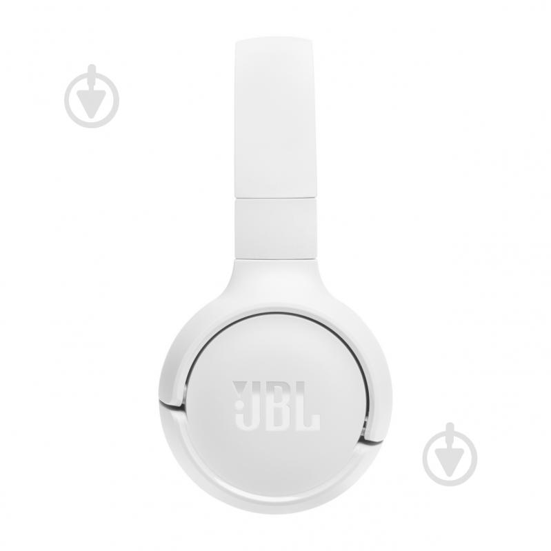 Навушники бездротові JBL Tune 520BT white (JBLT520BTWHTEU) - фото 4