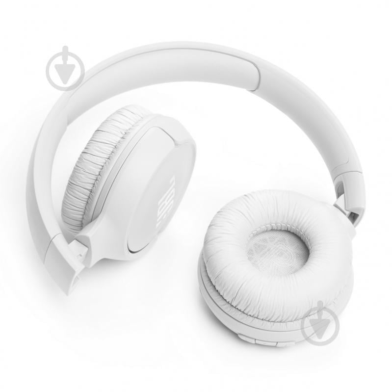 Наушники беспроводные JBL Tune 520BT white (JBLT520BTWHTEU) - фото 8