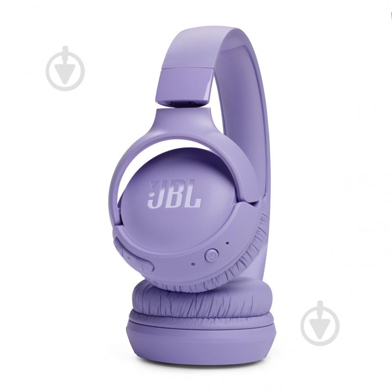 Навушники бездротові JBL Tune 520BT purple (JBLT520BTPUREU) - фото 7