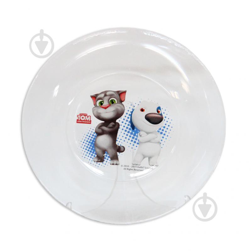 Тарілка десертна Talking Tom and Friends 2 19,6 см Galleryglass - фото 1