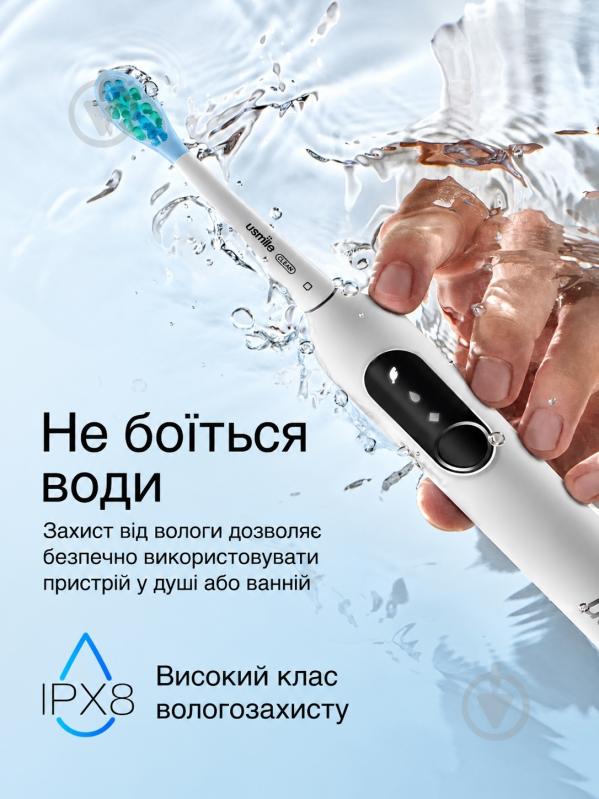 Электрическая зубная щетка Usmile P10 White - фото 4