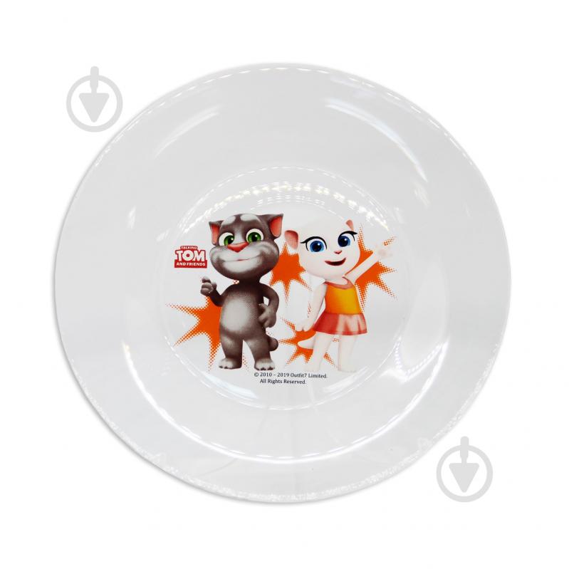 Тарелка десертная Talking Tom and Friends 1 19,6 см Galleryglass - фото 1