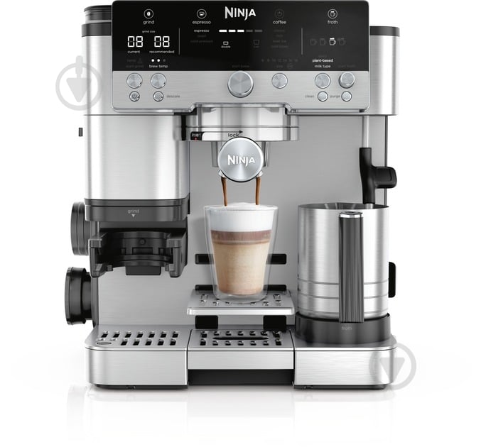 ВИТРИНА! Кофемашина NINJA Luxe Café Essential Coffee Maker ES601EU - фото 4 ВИТРИНА! Кофемашина NINJA Luxe Café Essential Coffee Maker ES601EU - фото 4