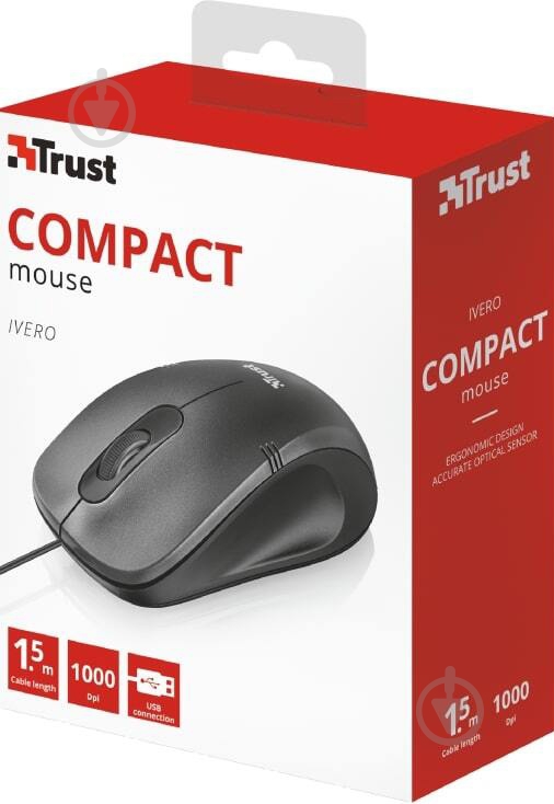 Мышь Trust Ivero Compact (20404) - фото 4