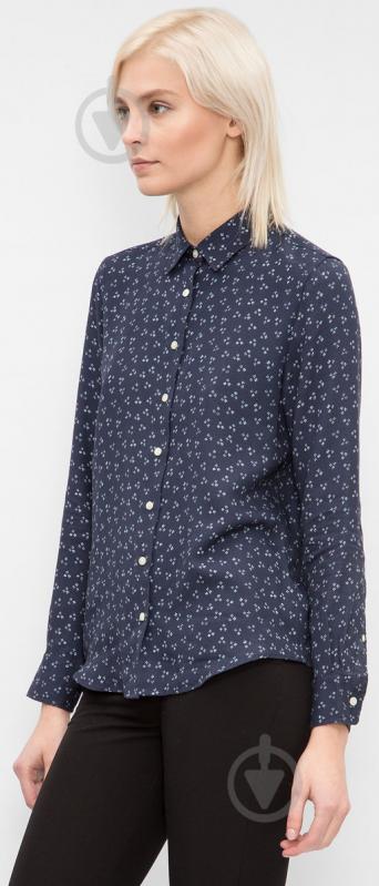 Рубашка Gant O1. DONEGAL FLOWER SHIRT 4310001-433 р. 36 синий - фото 2