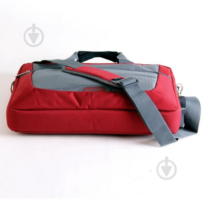 Сумка для ноутбука Sumdex 15-16" red (PON-318RD) - фото 4 Сумка для ноутбука Sumdex 15-16" red (PON-318RD) - фото 4