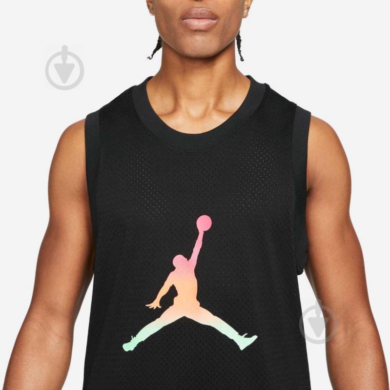 Майка Jordan M J SPRT DNA HBR JERSEY CZ4859-010 р.XL черный - фото 4