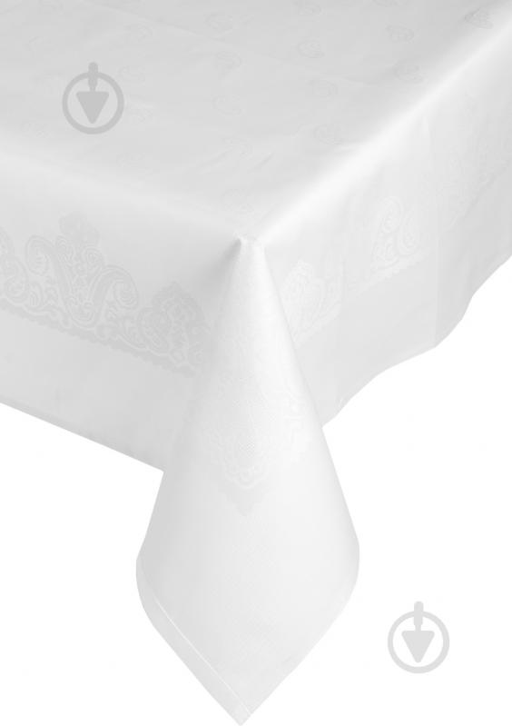 Скатерть Rubin 140x300 см белый TTT - фото 1 Скатерть Rubin 140x300 см белый TTT - фото 1