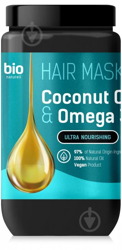 Маска для волос BION Coconut Oil & Omega 3 946 мл - фото 1