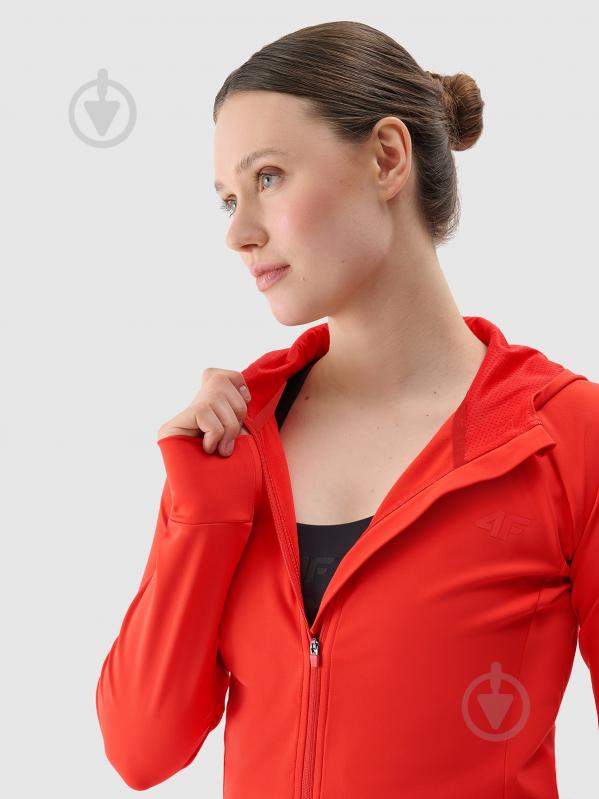 Джемпер 4F SWEATSHIRT FNK F467 4FRSS25TFSWF467-62S р.M красный - фото 4 Джемпер 4F SWEATSHIRT FNK F467 4FRSS25TFSWF467-62S р.M красный - фото 4