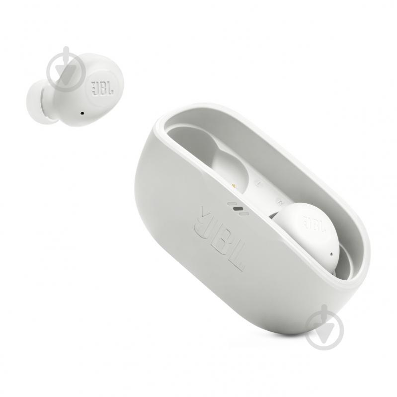 Bluetooth-гарнитура JBL Wave Buds white (JBLWBUDSWHT) - фото 10