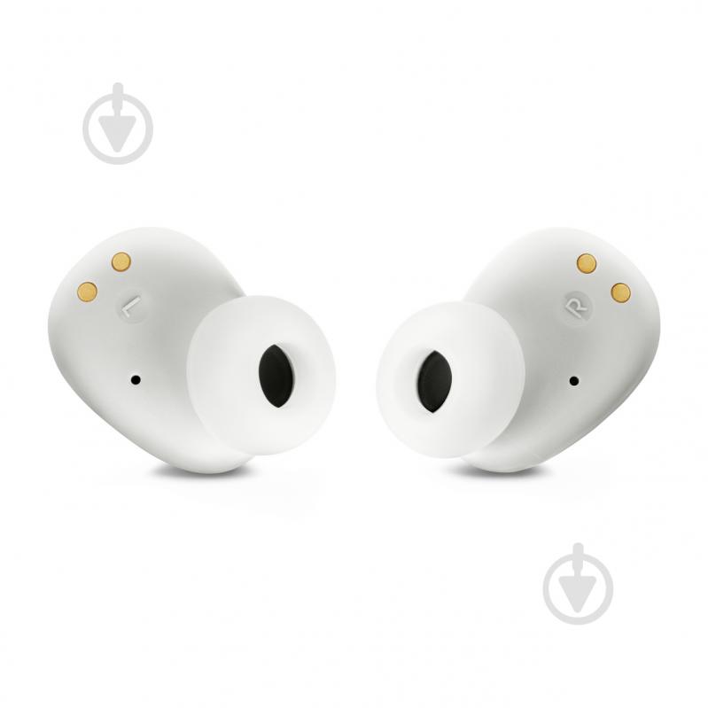 Bluetooth-гарнитура JBL Wave Buds white (JBLWBUDSWHT) - фото 3