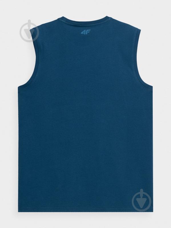 Майка 4F 4FSS23TSLEM016-32S р.S синий - фото 3 Майка 4F 4FSS23TSLEM016-32S р.S синий - фото 3