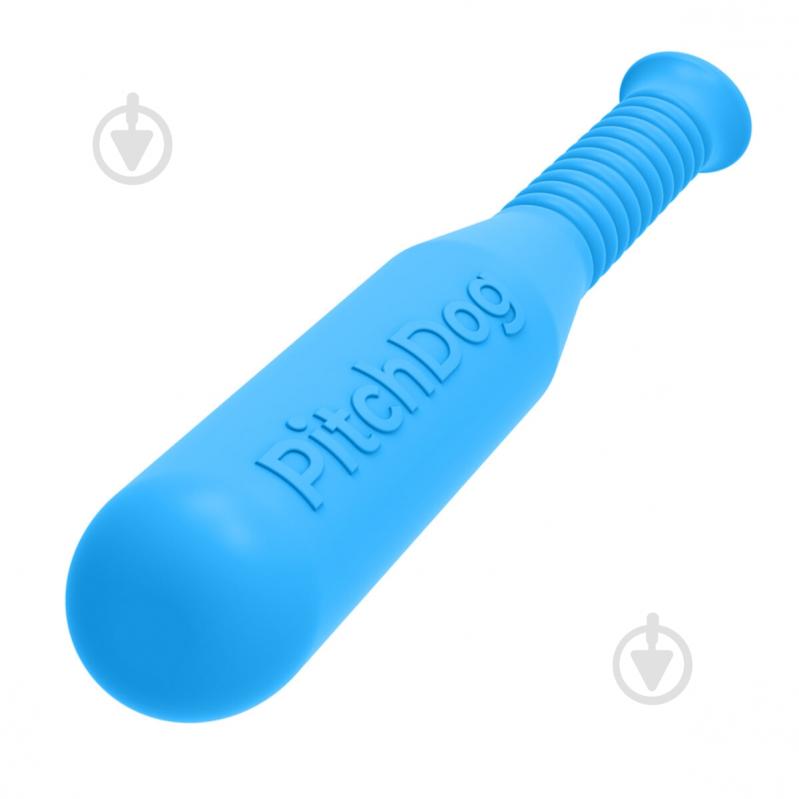 Игрушка для собак PitchDog бита для апортировки 35 см голубая - фото 2 Игрушка для собак PitchDog бита для апортировки 35 см голубая - фото 2