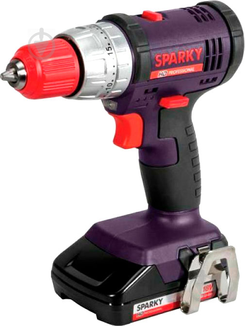 Шуруповерт ударный аккумуляторный Sparky BUR2 18Li-С HD - фото 1