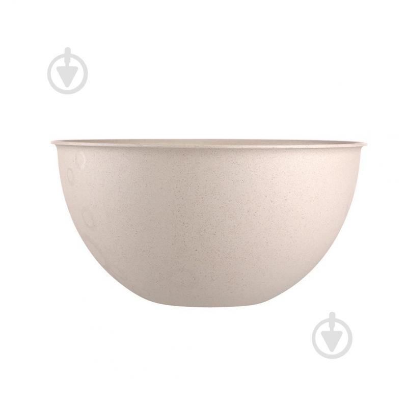 Миска PRC BIO круглая 3 л крем - фото 1