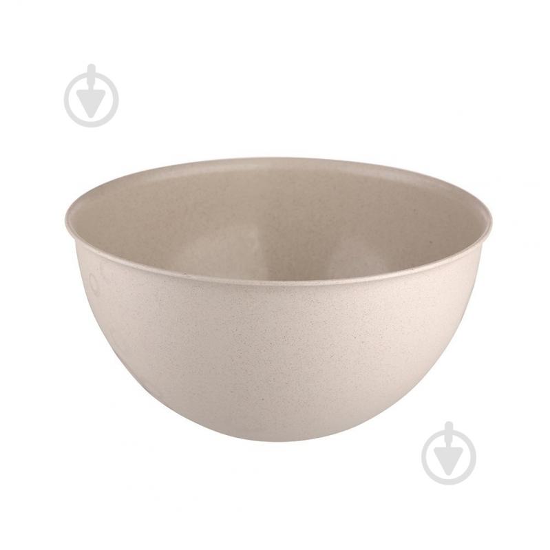 Миска PRC BIO круглая 3 л крем - фото 2